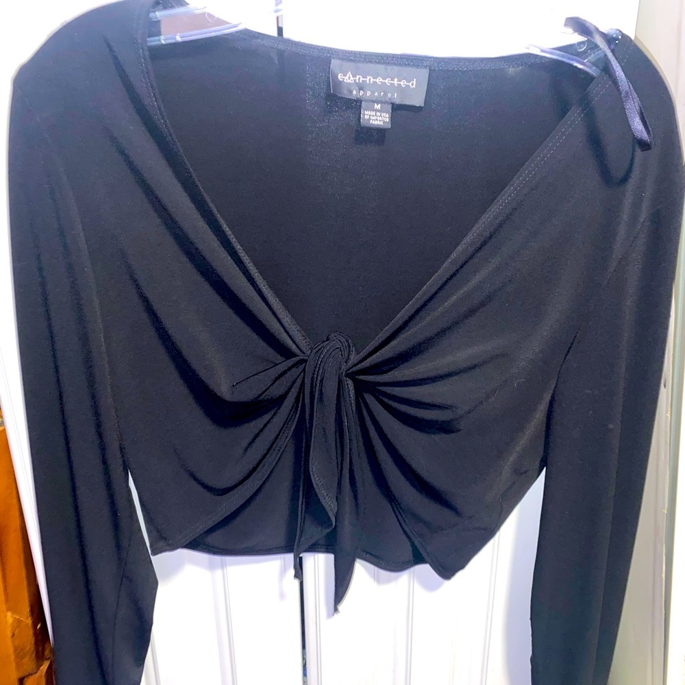 Black top / blouse for going out. Medium